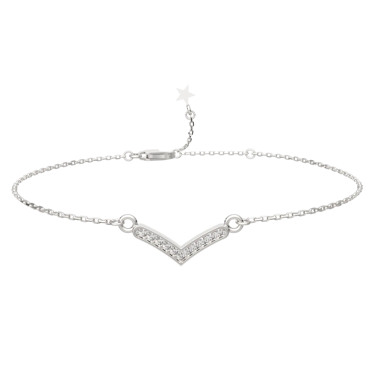картинка Браслет из серебра Diadema от магазина Одежда+